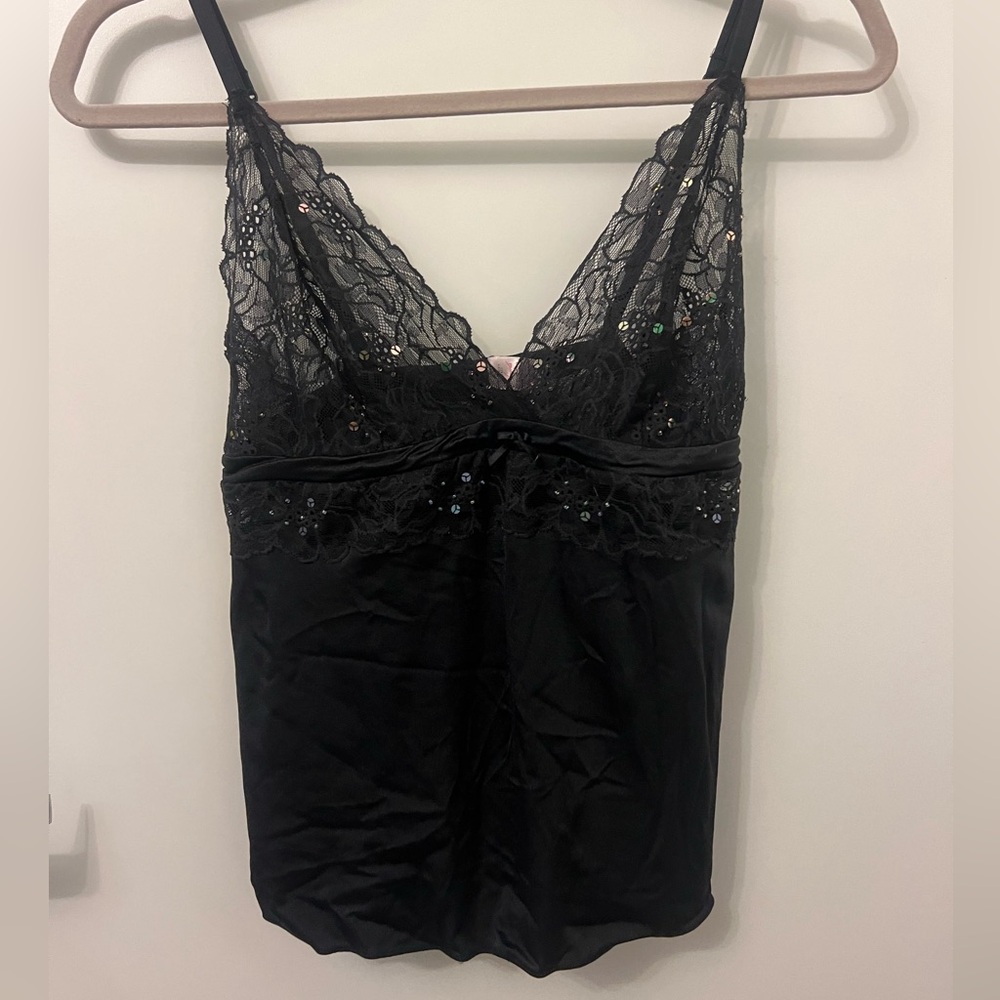 Cami top with lace detail